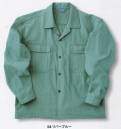 本州衣料 JE-3010 ビッグシャツ 洗いざらしの風合いが特徴的な着心地の良い一着。