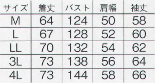 本州衣料 F-80000-A プロジカルジャケット 防風性と水はじき性能を強化させ、冬のフィールドワークを応援。 ウォッシュ:生地を一度丸洗いすることで、ゴワつき感を解消。自然な風合いとサラリとした着心地感を与えました。 超撥水加工:生地表面の防水性を高め、優れた撥水効果を発揮。毎日の洗濯でも効果が弱まることなく、さらさら感をいつまでも持続します。※「32 マウスグレー」は、販売を終了致しました。 サイズ／スペック