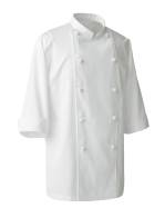 厨房・調理・売店用白衣七分袖コックコートAA212 