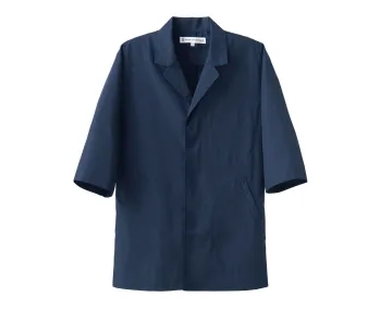 厨房・調理・売店用白衣 七分袖白衣 セブン（白洋社） AA319-1 コート（男性用） 食品白衣jp