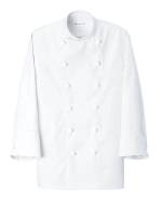 厨房・調理・売店用白衣長袖コックコートAA426 