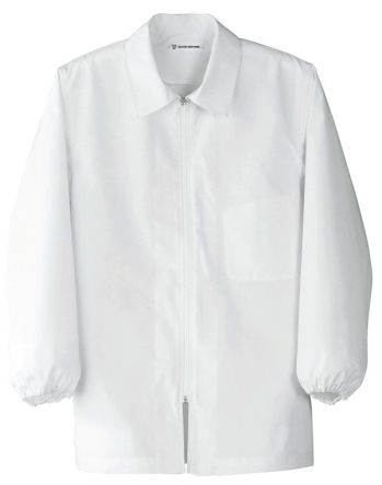 セブン（白洋社） AA455 長袖コート 抗菌白衣。●抗菌性。繊維上の黄色ブドウ球菌の増殖を強力に抑制し、細菌による悪臭も防止。工業洗濯でも機能がほとんど低下せず、衛生的な環境を長く保てます。また、強い興筋力を維持しつつも、従来の白衣以上にソフトでしなやかな着心地を持続します。●素材にはポリエステル65％・綿35％のブロードを使用。丈夫で耐久性に優れた素材でありながら、ソフトで着心地の良い風合いです。●袖口。袖口をゴムで絞り、体毛の脱落、製品への混入を防止。耐熱性の高いオリジナルゴムを使用しているので、洗濯やプレスで伸縮性が失われることはありません。・工場用白衣  ・破損や変形が少なく熱にも強い、コイルファスナーを使用。 ・SEKグリーンラベル（抗菌・防臭加工）※フラットタイプの衿なので、窮屈感のない着用感です。制菌加工がかかっているので、より衛生的な配慮をされたい職場にお勧めします。※この商品はご注文後のキャンセル、返品及び交換は出来ませんのでご注意下さい。※なお、この商品のお支払方法は、先振込（代金引換以外）にて承り、ご入金確認後の手配となります。