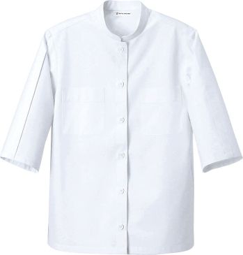食品工場用 七分袖白衣 セブン（白洋社） AA811 七分袖コート 食品白衣jp