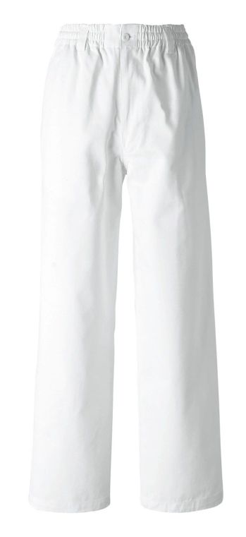 食品工場用 パンツ（米式パンツ）スラックス セブン（白洋社） AL444 パンツ(総ゴム・紐入） 食品白衣jp