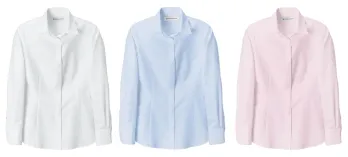 フォーマル 長袖ブラウス セブン（白洋社） CF4421 スキッパーカラーブラウス サービスユニフォームCOM