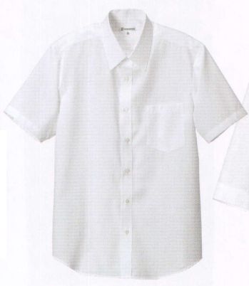 カジュアル 半袖シャツ セブン（白洋社） CH1793 半袖メンズシャツ サービスユニフォームCOM