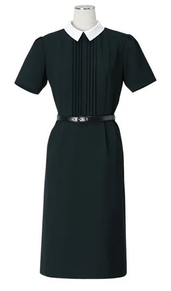 フォーマル 半袖ワンピース セブン（白洋社） CP2040 ワンピース（ベルト・替衿付） サービスユニフォームCOM