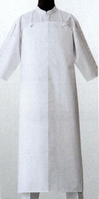 厨房・調理・売店用白衣 エプロン セブン（白洋社） JT4529 超軽量エプロン 食品白衣jp