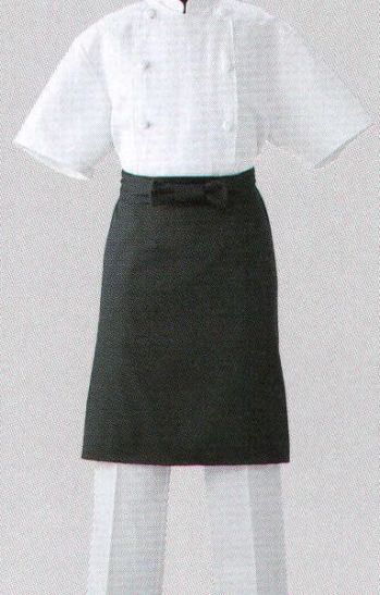 厨房・調理・売店用白衣 エプロン セブン（白洋社） JT4551-1 調理前掛 食品白衣jp