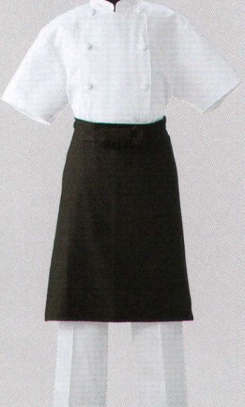 厨房・調理・売店用白衣 エプロン セブン（白洋社） JT4551-9 調理前掛 食品白衣jp