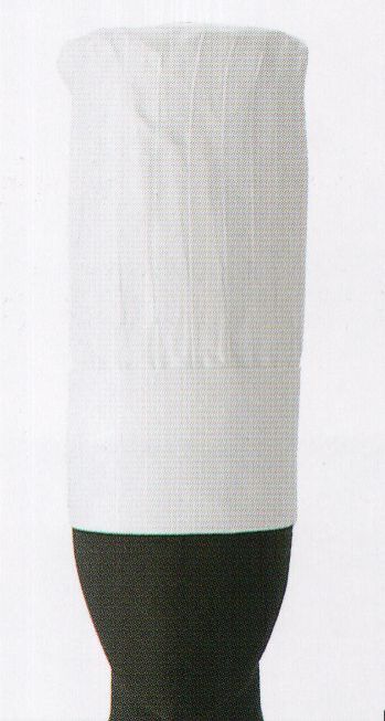 厨房・調理・売店用白衣 キャップ・帽子 セブン（白洋社） JW4602 コック帽（ピンタック） 食品白衣jp