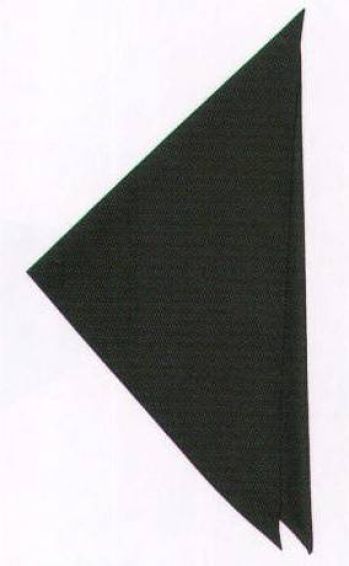 セブン（白洋社） JY4933-9 三角巾 三角巾 モノトーンのカラーコーディネート用スカーフとして着用します。  ※この商品はご注文後のキャンセル、返品及び交換は出来ませんのでご注意下さい。※なお、この商品のお支払方法は、先振込（代金引換以外）にて承り、ご入金確認後の手配となります。