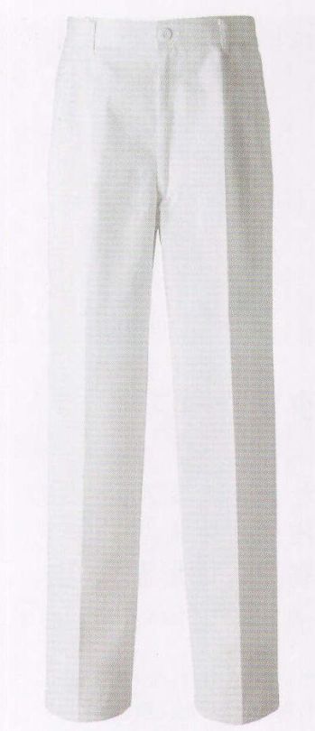厨房・調理・売店用白衣 パンツ（米式パンツ）スラックス セブン（白洋社） TL8550 ツータックパンツ 食品白衣jp