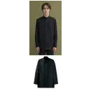 サービスユニフォームcom カジュアル 長袖コックコート セブン（白洋社） BA1152-9 シャツコート