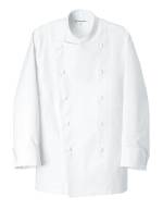 厨房・調理・売店用白衣長袖コックコートBA1185 