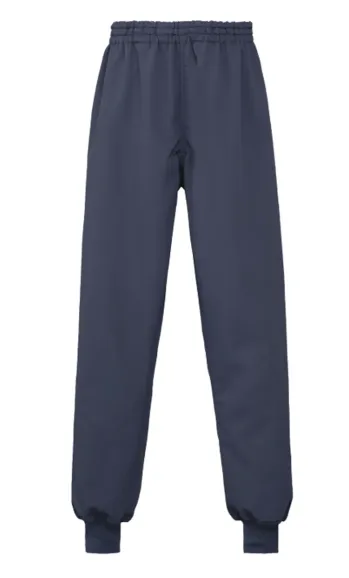 厨房・調理・売店用白衣 パンツ（米式パンツ）スラックス セブン（白洋社） BL1493-1 パンツ（総ゴム・紐入り） 食品白衣jp