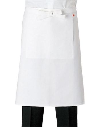 厨房・調理・売店用白衣 エプロン セブン（白洋社） QT7324 エプロン 食品白衣jp