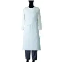 食品白衣jp 厨房・調理・売店用白衣 エプロン セブン（白洋社） QT7357 エプロン