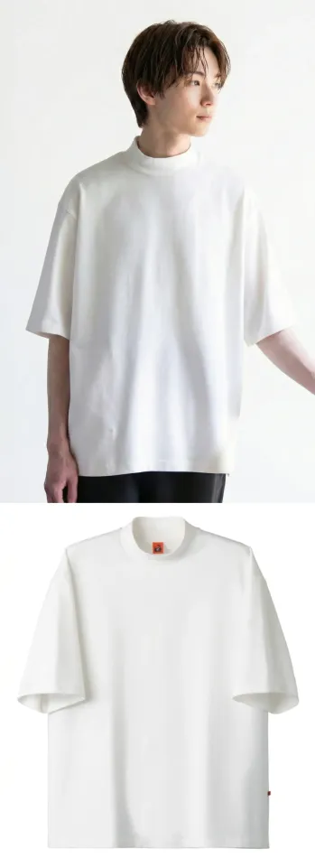 カジュアル 半袖Ｔシャツ セブン（白洋社） QU7380-0 ニットシャツ サービスユニフォームCOM