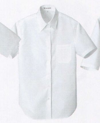 カジュアル 半袖シャツ セブン（白洋社） UH7603 半袖シャツ（女） サービスユニフォームCOM