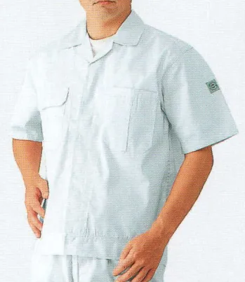 メンズワーキング 半袖シャツ 日の丸（ソルディ） 1073 上衣（半袖上着） 作業服JP