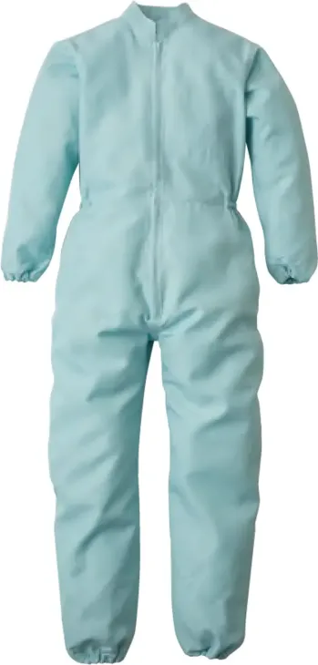 クリーンウェア ツナギ・オーバーオール・サロペット ソルディ（日の丸） 1702 続服（ハイネック）（SD1702） 食品白衣jp