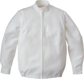 クリーンウェア 長袖シャツ ソルディ（日の丸） 1721 上衣（ハイネック）（SD1721） 食品白衣jp