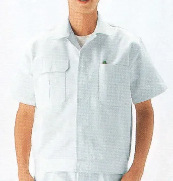 メンズワーキング 半袖シャツ 日の丸（ソルディ） 243 上衣（半袖上着） 作業服JP
