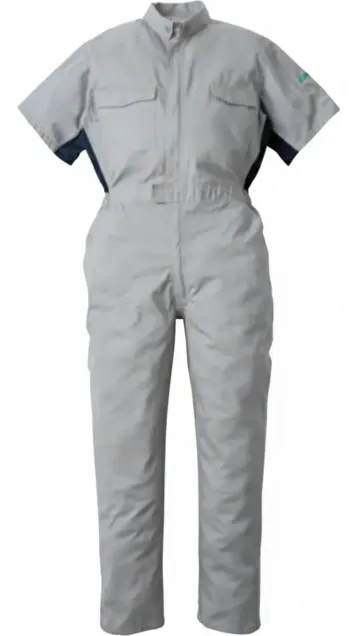 ツナギ ツナギ・オーバーオール・サロペット ソルディ（日の丸） 253 半袖脇メッシュ続服（SD253） 作業服JP