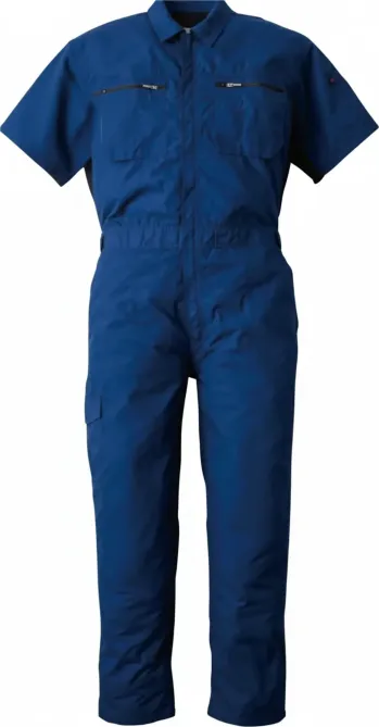 ツナギ ツナギ・オーバーオール・サロペット ソルディ（日の丸） 39130 半袖続服（SD39130） 作業服JP