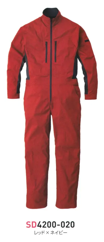 ツナギ ツナギ・オーバーオール・サロペット 日の丸（ソルディ） 4200-020 続服（SD4200-020） 作業服JP