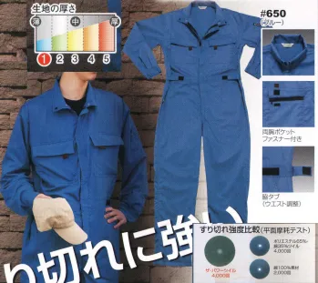 ツナギ ツナギ・オーバーオール・サロペット 日の丸（ソルディ） 650 長袖ツナギ（夏服） 作業服JP