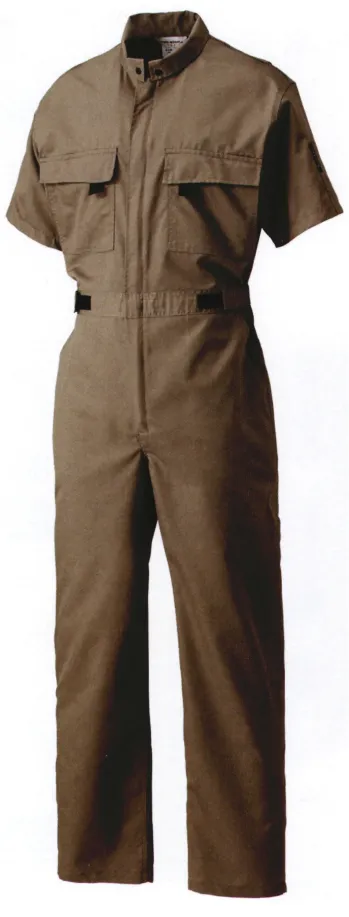 ツナギ ツナギ・オーバーオール・サロペット ソルディ（日の丸） 65100 半袖続服（SD65100） 作業服JP