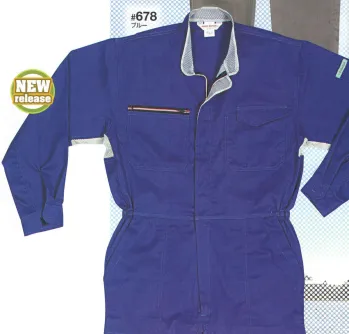 ツナギ ツナギ・オーバーオール・サロペット 日の丸（ソルディ） 678 サマー続服 作業服JP