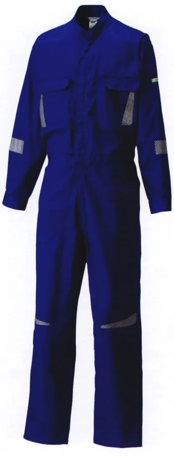 ツナギ ツナギ・オーバーオール・サロペット 日の丸（ソルディ） 711-100 反射素材続服 作業服JP