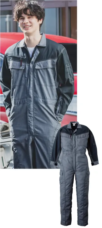 ツナギ ツナギ・オーバーオール・サロペット ソルディ（日の丸） 8860 サマー続服（YUKI TORII）（SD8860） 作業服JP