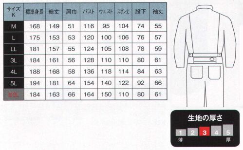 日の丸 173 続服 ヒノマルカット:後腰部に伸縮布を縫い込むことにより、前後斜屈伸等の動きを楽にしました。※「B3Lサイズ」は、販売を終了致しました。 サイズ／スペック