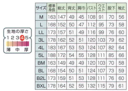 日の丸 2-046 続服（480-24） ホワイトアロー  保温にすぐれたハイパーマテリアル【サーモトロン】 繊維の中に封じ込められた炭化ジルコニウム等の、セラミックのミクロ粒子が太陽の光を効率良く吸収し、それを熱に転換して保温します。しかも、体から発散される熱を反射して外に逃がさないので、造温・保温の積極的な『ダブル保温効果』により、確実に数度の温度上昇が得られます。まさにユニチカが生んだ、保温の概念を根底からくつがえす、先進のハイパー・マテリアルなのです。 サイズ／スペック