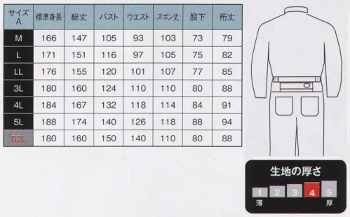 日の丸 2616 続服 ヒノマルカット:後腰部に伸縮布を縫い込むことにより、前後斜屈伸等の動きを楽にしました。 衿は、スタンド・オープン・ハイネックの3タイプが楽しめます。 サイズ／スペック