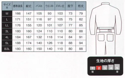 日の丸 325 続服 ヒノマルカット:後腰部に伸縮布を縫い込むことにより、前後斜屈伸等の動きを楽にしました。 サイズ／スペック