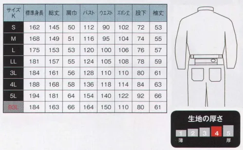 日の丸 514 続服 ヒノマルカット:後腰部に伸縮布を縫い込むことにより、前後斜屈伸等の動きを楽にしました。 衿は、スタンド・オープン・ハイネックの3タイプが楽しめます。 サイズ／スペック