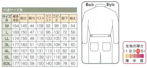 日の丸 720 続服  サイズ／スペック