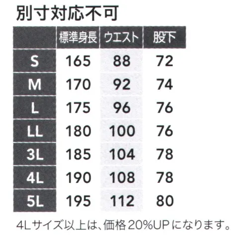 日の丸 8320-030 続服（SD8320-030） タフでミリタリーなストレッチリップストップサロペット裂けにくさ・丈夫さが特徴のリップストップ素材を使用。デザイン性が高いタックボタン（UNION MADE）、ボトム部分のマルチループは、作業にもアウトドアシーンでも重宝し、ユニセックスに着こなせるサロペットです。【製品特長】製品重量:625ｇ（LLサイズで計量）・裂けにくい・丈夫・ストレッチ素材・クライミングカット・伸長率約15％・ユニセックスサイズ対応当ページの商品の色はリップオレンジです。 サイズ／スペック