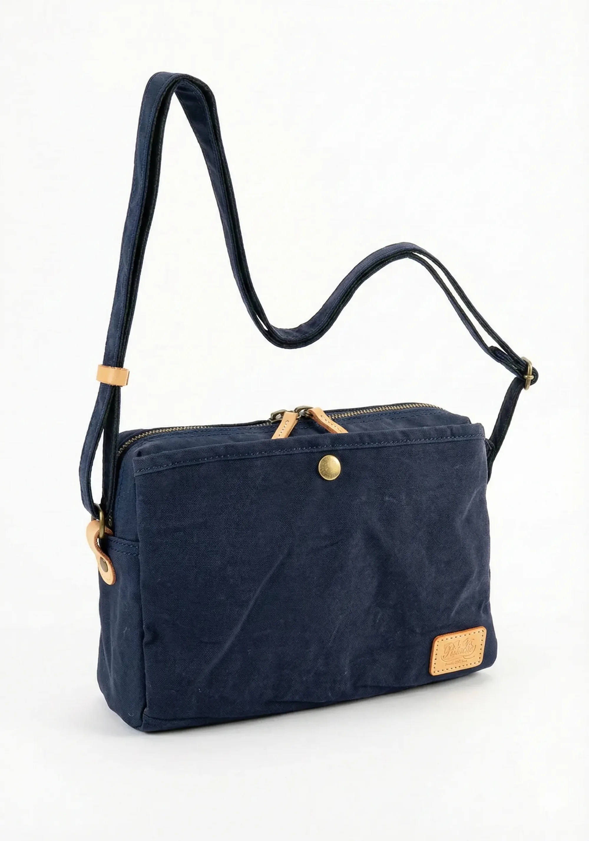 平野 33796 Pistache KONBUナイロン ショルダーバッグ