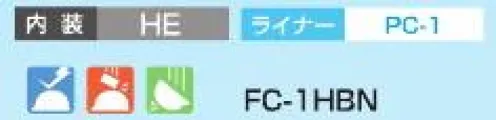 スターライト FC-1HBN PC-1型ヘルメット(ライナー付/HE内装) 内装のバリエーションであらゆる場面に対応。※この商品はご注文後のキャンセル、返品及び交換は出来ませんのでご注意ください。※なお、この商品のお支払方法は、前払いにて承り、ご入金確認後の手配となります。 サイズ／スペック