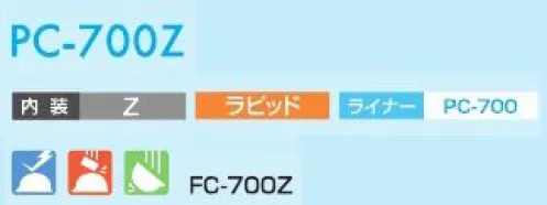 スターライト FC-700Z PC-700Z型ヘルメット(ライナー付/Z内装)(フェイスシールド無し) 透過バイザータイプのスタンダード機種。※この商品はご注文後のキャンセル、返品及び交換は出来ませんのでご注意ください。※なお、この商品のお支払方法は、前払いにて承り、ご入金確認後の手配となります。 サイズ／スペック