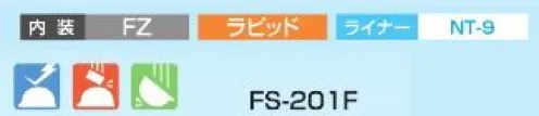 スターライト FS-201F SS-201型ヘルメット(ライナー付/FZ内装) 全周ツバ付で衝撃を吸収するタイプ。※この商品はご注文後のキャンセル、返品及び交換は出来ませんのでご注意ください。※なお、この商品のお支払方法は、前払いにて承り、ご入金確認後の手配となります。 サイズ／スペック