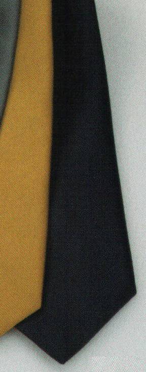 ハネクトーン 31408 メンズネクタイ（フラットジンメ/ネイビー系） シンプルな綾目織り。ベーシックで定番感のある無地。汎用性が高く、様々なシーンで活躍。