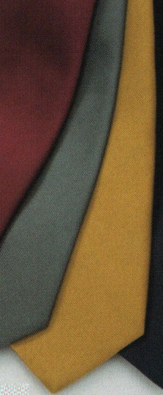 ハネクトーン 31410 メンズネクタイ（フラットジンメ/イエロー系） シンプルな綾目織り。ベーシックで定番感のある無地。汎用性が高く、様々なシーンで活躍。