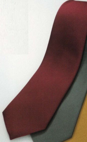 ブレザー・スーツ リボン・タイ・アスコット ハネクトーン 31411 メンズネクタイ（フラットジンメ／エンジ系） 作業服JP